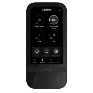 Ajax KeyPad TouchScreen (8EU) black Клавіатура